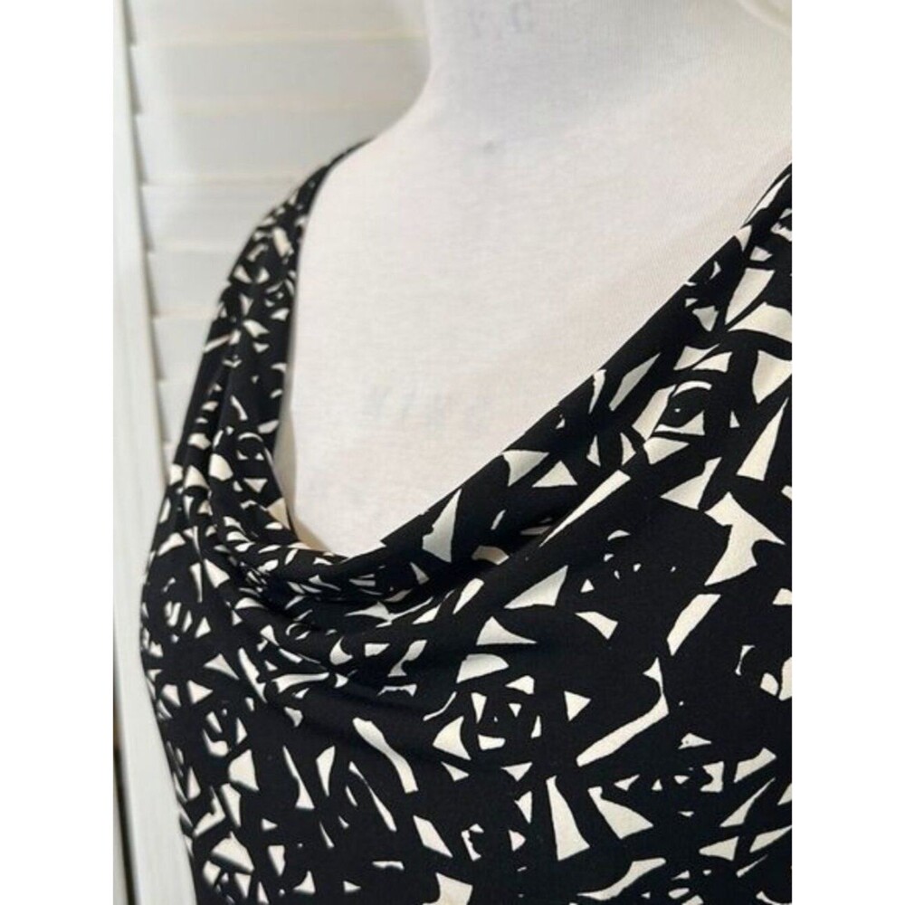 MICHAEL Michael Kors Casual Dress Size Large Geometric - Picture 4 of 13